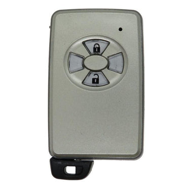 Toyota Corolla Land Cruiser Prado 2 Button Grey Smart Car Key Fob Case